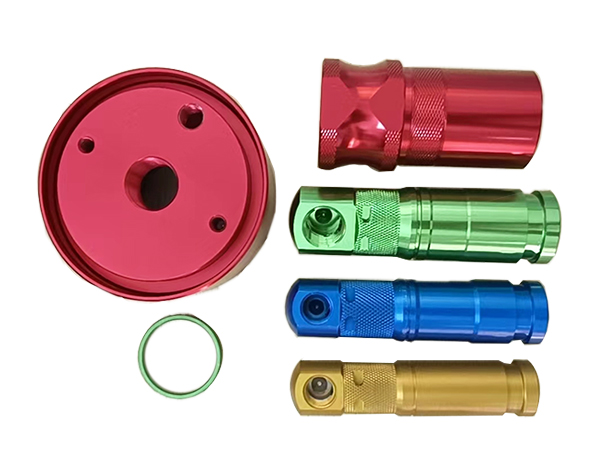 Anodized  in  various  colors